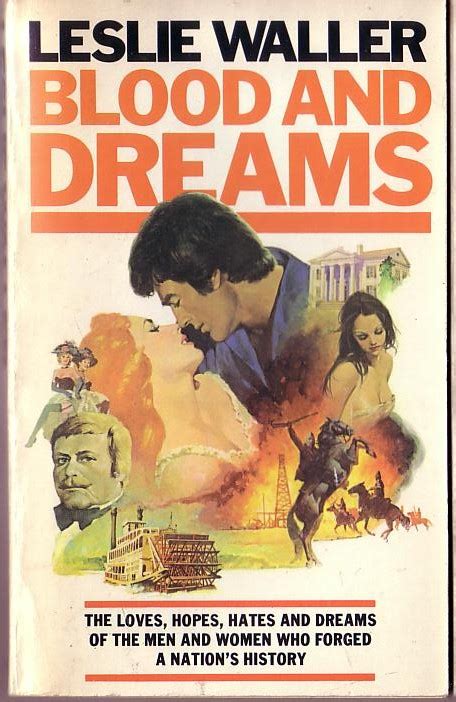 Leslie Waller Blood And Dreams Book Cover Scans