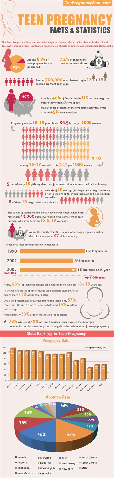 Teen Pregnancy Facts Infographic