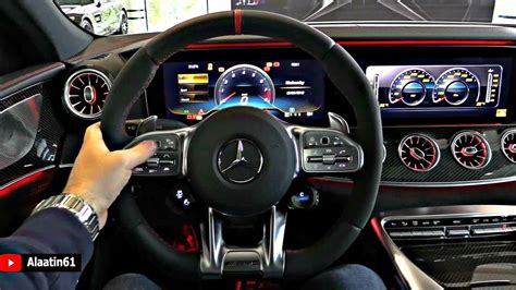 2019 Mercedes Amg Gt 4 Door Coupe Interior Youtube