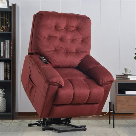 Lowestbest Power Lift Recliner Chair Fabric Upholstery Sofa Recliner