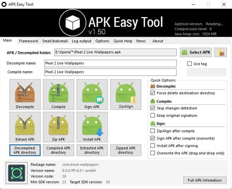 Easily Decompile And Recompile Apk Files With Apk Easy Tool