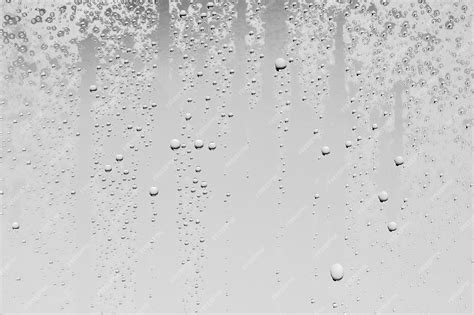 Premium Photo Gray Wet Background Raindrops To Overlay On The