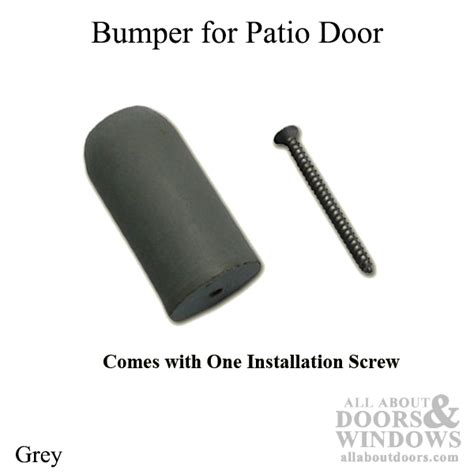 St it on its side, a few screws hold them in, unscrew the assembly and replace it. Pella Sliding Glass Door Rubber Bumper - Glass Door Ideas