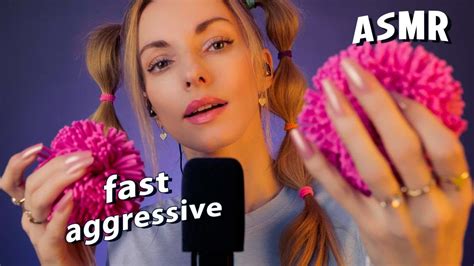 Asmr Fast Aggressive Fast Vs Slow Teasing Your Brain Triggers Mic Scratching Tapping Asmr