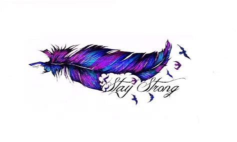 My Feather Tattoo Design