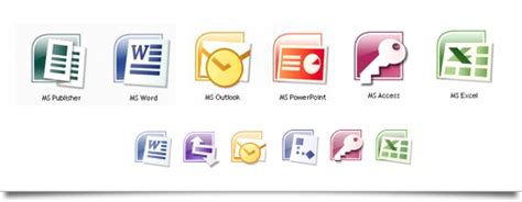 Microsoft Office 2007 Icon At Collection Of Microsoft