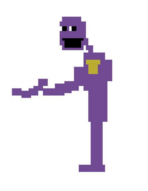 Purple Guy Pixel Art Maker