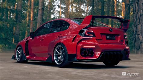 Subaru Wrx Custom Wide Body Kit Set By Hycade Compra Con Entrega