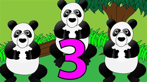 Counting Pandas 1 To 10 Learn To Count Panda Numbers 1 To 10
