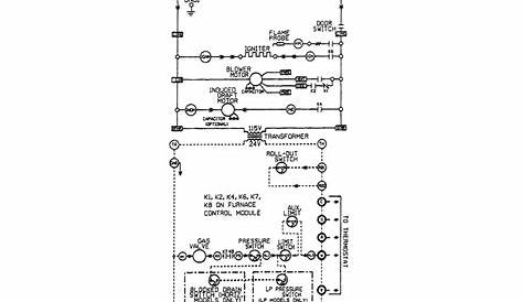 electric furnace wiring schematic