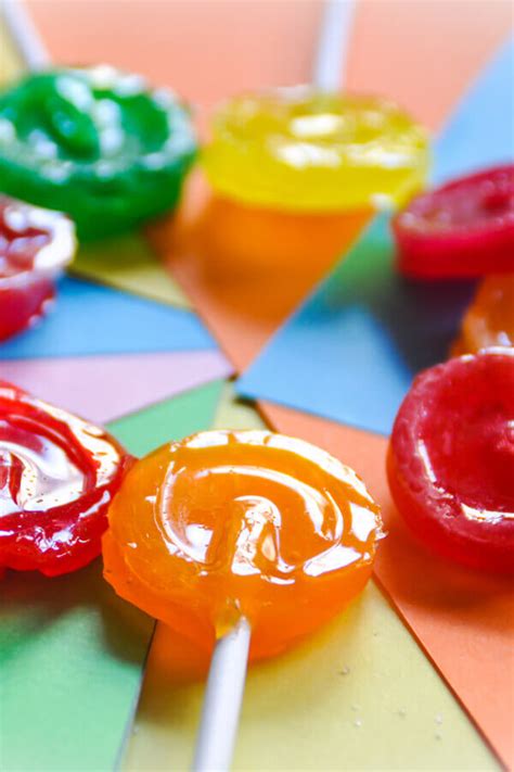 Lollipops Without Corn Syrup Recipe