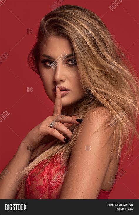 Sensual Woman Red Image And Photo Free Trial Bigstock