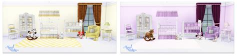 Sims 4 Ccs The Best Nursery Set By Miguel