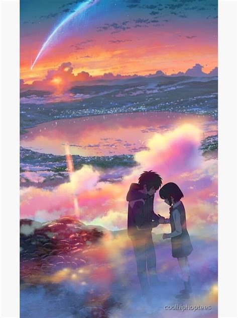 Your Name Poster Kimi No Na Wa Anime Poster Poster By