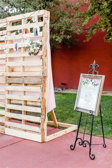 Rustic Pallets Photobooth Pallet Wedding Photo Booth Backdrop