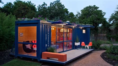 Converted Shipping Container To Garden Retreat Container Kings Thailand