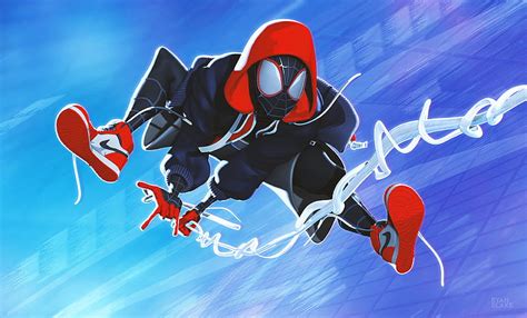 4k Free Download Miles Morales Artworks Spiderman Superheroes