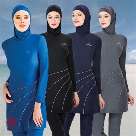 Alhamra Al4040 Full Cover Modest Burkini Swimwear Sportwear Alhamra