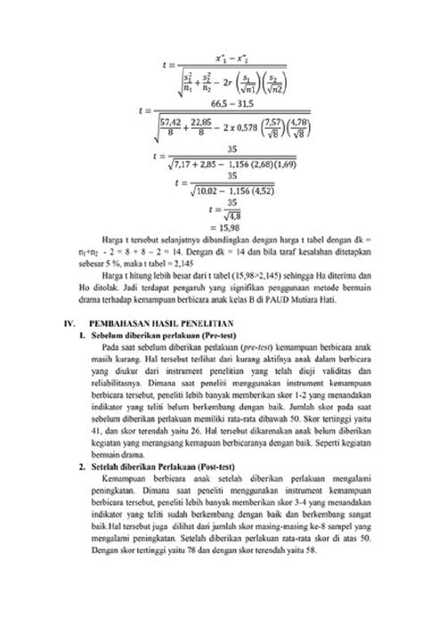 Contoh Analisis Data Pengujian Hipotesis Judul Penelitian Pengaruh My