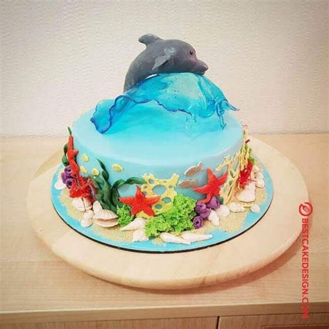 50 Dolphin Cake Design Cake Idea October 2019 Dolphin Cakes Cool