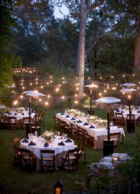 23 Elegant Outdoor Wedding Lighting Design Ideas For Fantastic Wedding