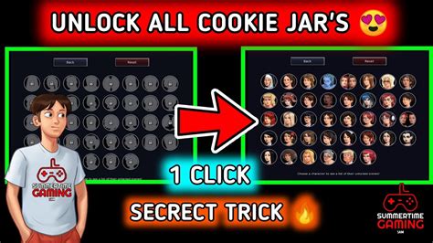 unlock all cookie jar in summertime saga game 🔥 summertime saga secret tricks 🔥 summertime
