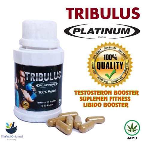 Promo Tribulus Hormon Testosteron Suplemen Fitness Herbal Stamina