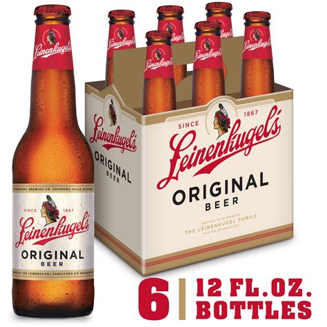 Leinenkugels Original Ale Beer 6 Pack 12 Fl Oz Bottles 47 Abv