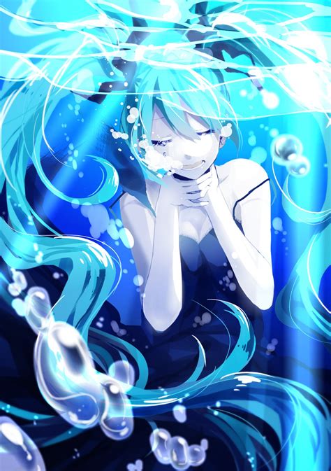 4560614 Crying Upset Underwater Hatsune Miku