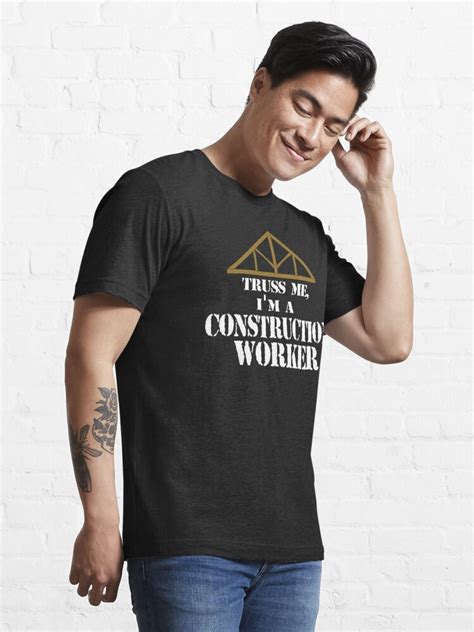 Construction Worker Shirt Construction Worker Ts T Shirt For