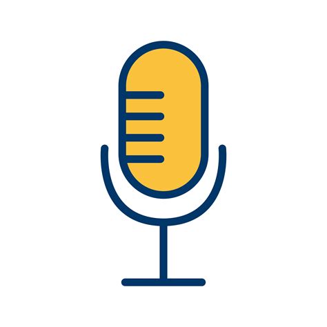 Microphone Icon Vector Illustration 422921 Vector Art At Vecteezy