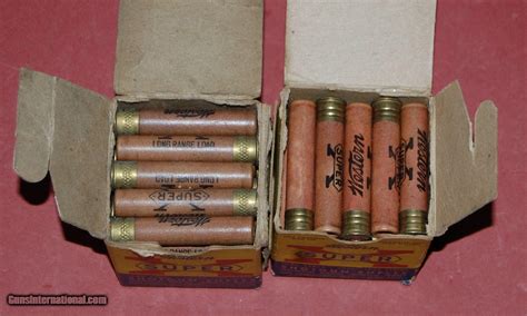 Boxes Of Winchester Western Super X Paper Shotshells
