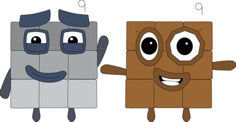 Image 9 And Prototype 9png Numberblocks Wiki Fandom Powered By Wikia
