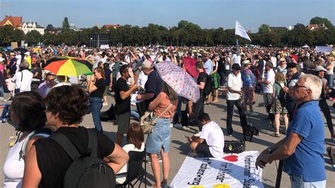 München: Rund 10.000 Menschen bei Corona-Demonstration – Polizei