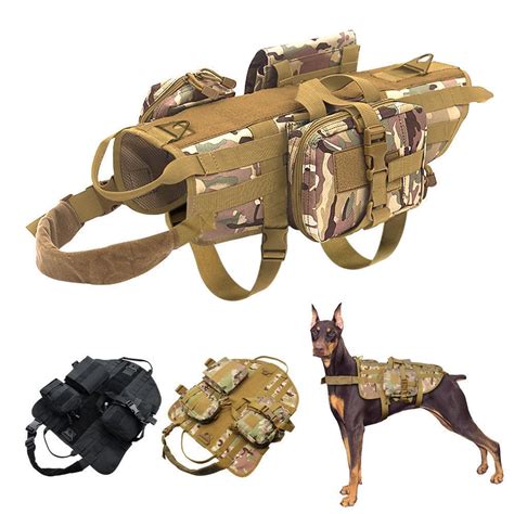 Military Working Dog Harness German Shepherd Tactical Dog Training