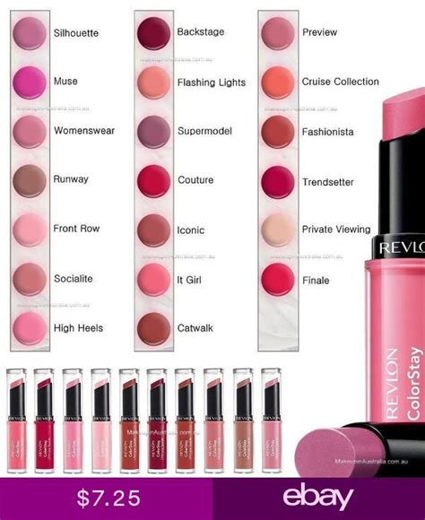 X Revlon Colorstay Ultimate Suede Lipstick Choose Color Revlon Lipstick Swatches Revlon