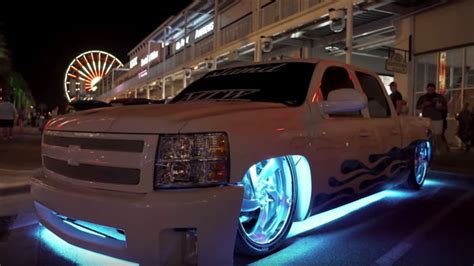 Watch This Lowrider Truck Event And Weep Lowrider Trucks Dropped Trucks Chevy Trucks