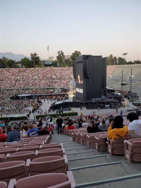 Pasadena Rose Bowl Seating Chart Concert Awesome Home