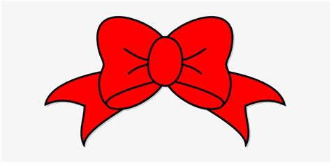 Red Bow Clip Art At Clipart Hair Bow Svg File Png Image Transparent