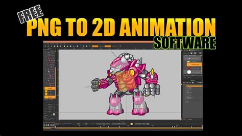 Best Free 2d Animation Software With Fast Bone Rigging Png To