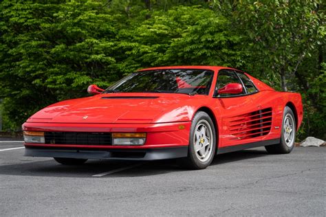 22k Mile 1988 Ferrari Testarossa For Sale On Bat Auctions Closed On