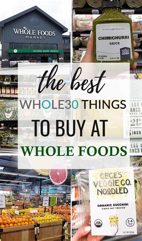 Why do i shop at whole foods? The Best Whole30 Whole Foods Shopping Guide with Grocery ...