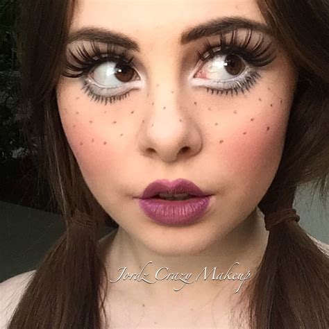 Cute Doll Makeup Doll Makeup Halloween Cute Doll Makeup Scary Doll