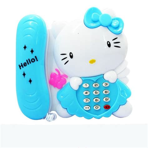 2016 New Hello Kitty Mobile Baby Phone Toy Learningandeducation Learning