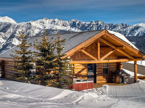 Big Sky Lodging Cowboy Heaven Cabin Luxury Big Sky Mt Rental Ski In