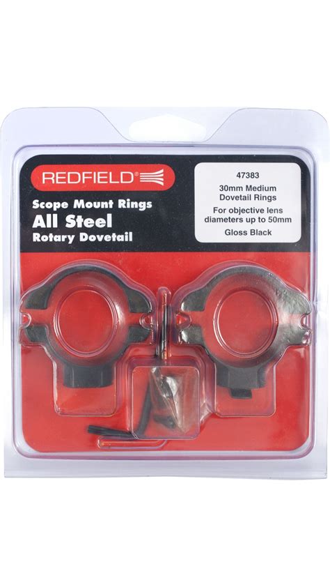 Redfield Mounts 30mm Rotary Dovetail Steel Rings Free Shipping Over 49