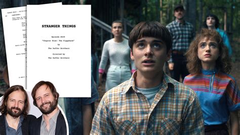 It Starts On The Page Read The ‘stranger Things S4 Finale Script The