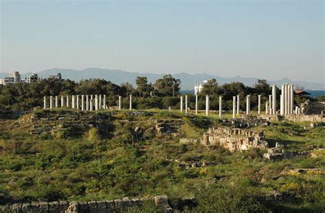 The Ancient Ruins Of Salamis The Once Thriving Port City Of Cyprus