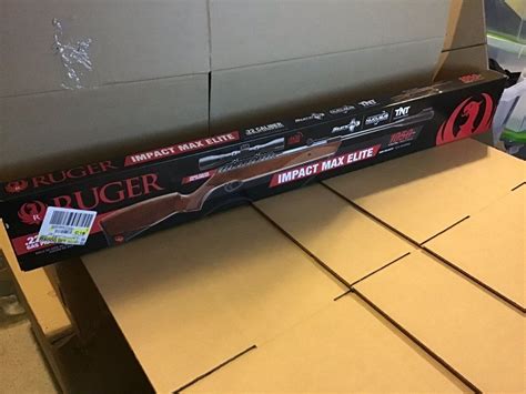 Ruger Impact Max Elite 22 Cal Pellet Air Gun Rifle 4x32 Scope 1050 Fps