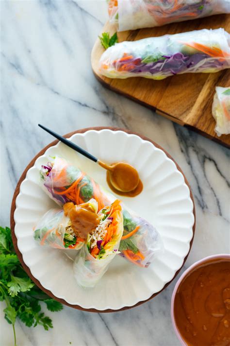 Spring Roll Recipe 5 Healthy Spring Roll Recipes A Sweet Pea Chef